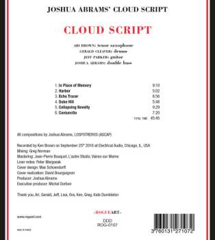 CD Joshua Abrams' Cloud Script: Cloud Script 555713