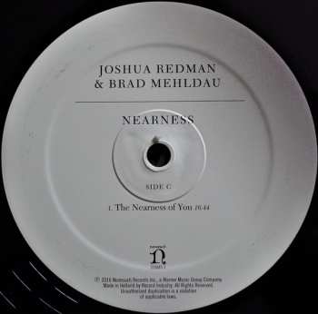 2LP Joshua Redman: Nearness 48826