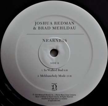 2LP Joshua Redman: Nearness 48826