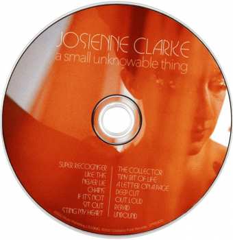 CD Josienne Clarke: A Small Unknowable Thing 330047