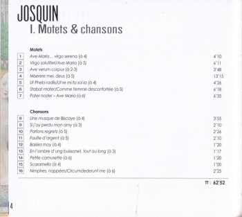 CD Josquin Des Prés: I. Motets & Chansons 563098