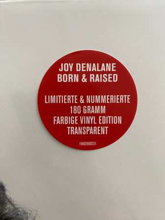 LP Joy Denalane: Born & Raised LTD | NUM | CLR 627621