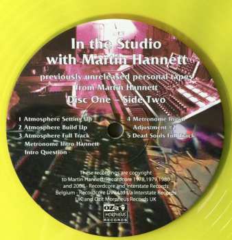 2LP Joy Division: In The Studio With Martin Hannett  CLR | LTD | NUM 620146