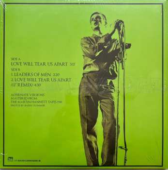 LP Joy Division: Love Will Tear Us Apart CLR | LTD 571569