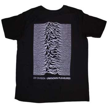 Merch Joy Division: Joy Division Unisex T-shirt: Pulsar Pocket Wave (back Print) (xx-large) XXL