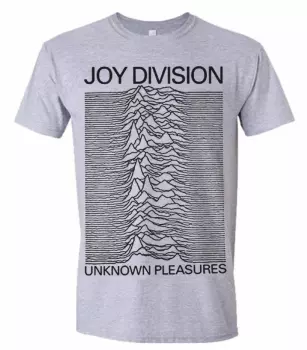 Tričko Unknown Pleasures (grey)