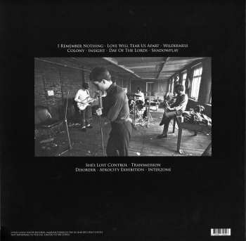 LP Joy Division: This Is The Room (Live Electric Ballroom London October 26, 1979) LTD 384731