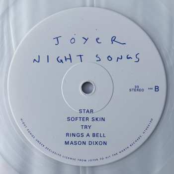 LP Joyer: Night Songs CLR | LTD 607551