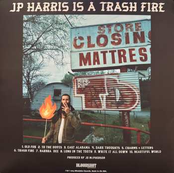 LP JP Harris: JP Harris Is A Trash Fire CLR 615325