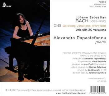 CD Johann Sebastian Bach: Goldberg Variations  600592