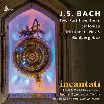 Album Johann Sebastian Bach: Two-Part Inventions, Sinfonias, Trio Sonata No. 3, Goldberg Aria