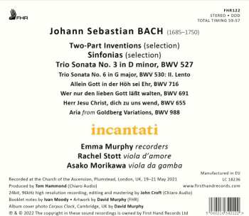 CD Johann Sebastian Bach: Two-Part Inventions, Sinfonias, Trio Sonata No. 3, Goldberg Aria 573653