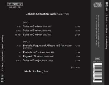 2CD Johann Sebastian Bach: Lute Music 658863