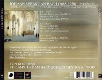 3CD Johann Sebastian Bach: Cantatas Vol. 22 656228