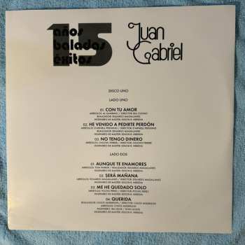 2LP Juan Gabriel: 15 Años Baladas Exitos 608752