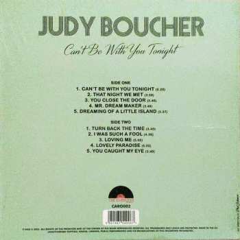 LP Judy Boucher: Can't Be With You Tonight 599283