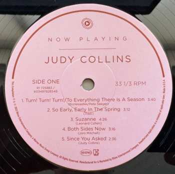 LP Judy Collins: Now Playing 566709