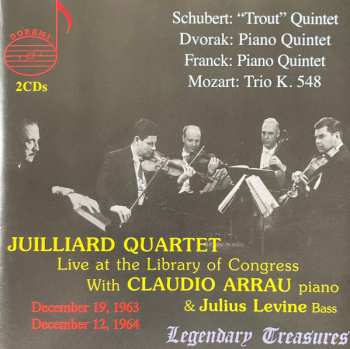 Album Julius Levine: Klavierquintett D.667 "forellenquintett"