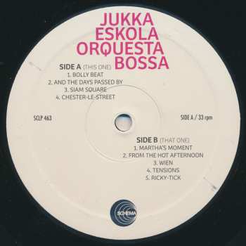 LP/CD Jukka Eskola Orquesta Bossa: Jukka Eskola Orquesta Bossa 348858