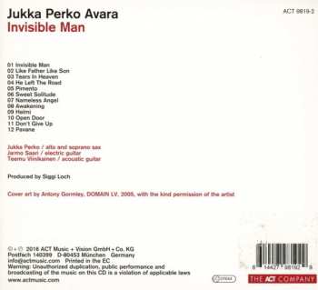 CD Jukka Perko Avara: Invisible Man 322381