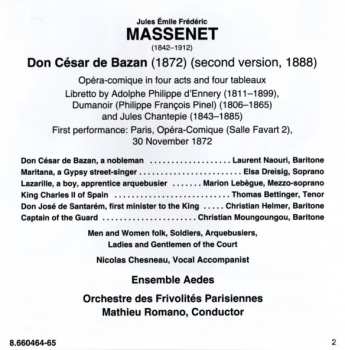 2CD Jules Massenet: Don César De Bazan 317263