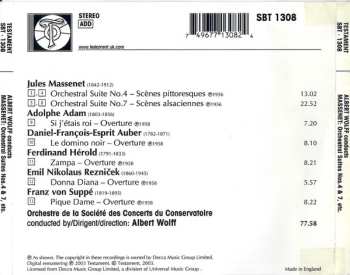 CD Orchestre De La Société Des Concerts Du Conservatoire: Scènes Pittoresques - Sccènes Alsaciennes 559820