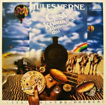 2LP Jules Verne: Cesta Kolem Světa Za Osmdesát Dní 425697