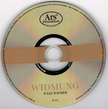 CD Julia Wacker: Widmung 428609