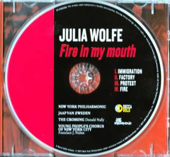 CD The New York Philharmonic Orchestra: Fire In My Mouth 522908