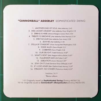 CD Cannonball Adderley: Sophisticated Swing 604194