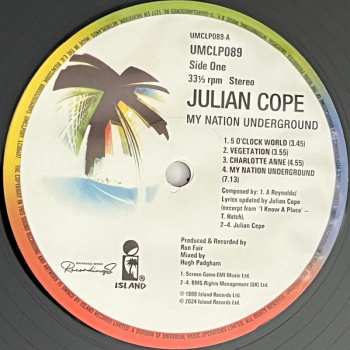 LP Julian Cope: My Nation Underground 639323