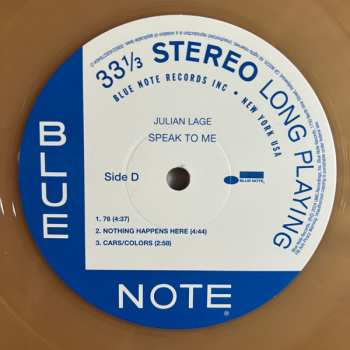 2LP Julian Lage: Speak To Me CLR | LTD 636197