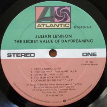 LP Julian Lennon: The Secret Value Of Daydreaming 543625