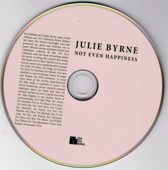 CD Julie Byrne: Not Even Happiness 636092