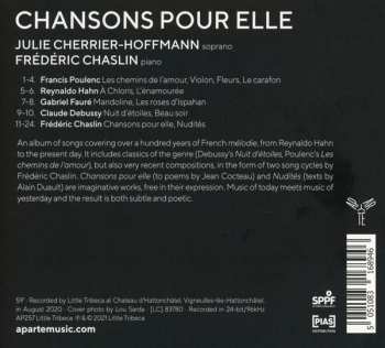 CD Julie/ Cherrier-hoffmann: Chansons Pour Elle 486914