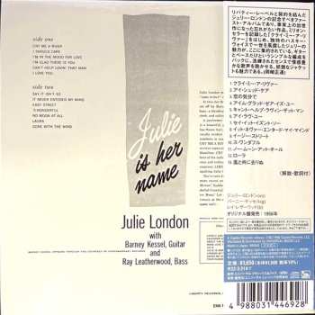 CD Julie London: Julie Is Her Name  LTD 603144