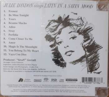 SACD Julie London: Julie London Sings Latin In A Satin Mood 590801