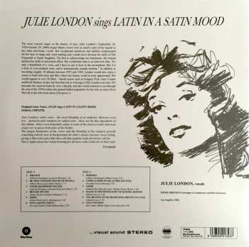 LP Julie London: Julie London Sings Latin In  A Satin Mood LTD 62854