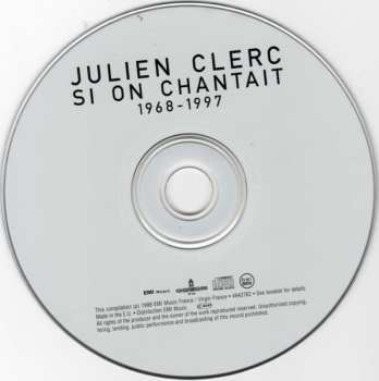 CD Julien Clerc: Si On Chantait 1968-1997 608883