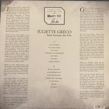 LP Juliette Gréco: Saint-Germain-des-Prés CLR 265585