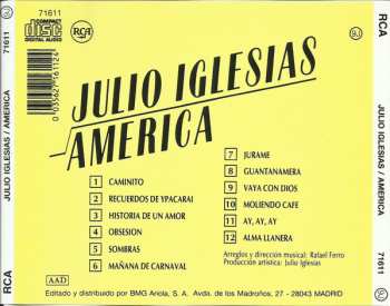 CD Julio Iglesias: America 548792