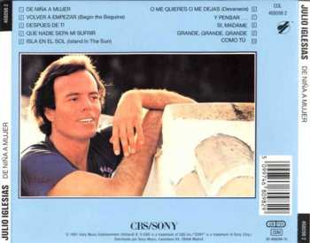 CD Julio Iglesias: De Niña A Mujer 550114