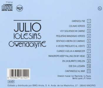 CD Julio Iglesias: Gwendolyne 148411