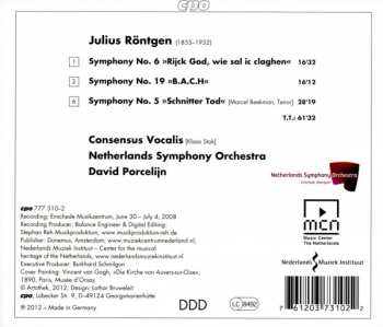 CD Consensus Vocalis: Symphonies 6, 5 & 19 183879