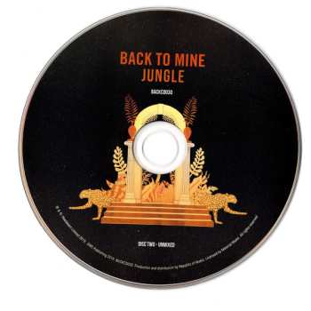 2CD Jungle: Back To Mine 550035