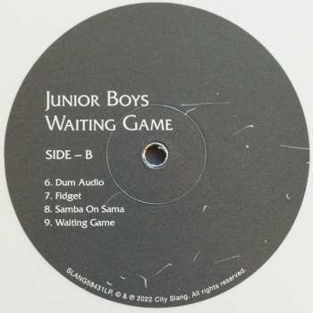 LP Junior Boys: Waiting Game CLR | LTD 576050