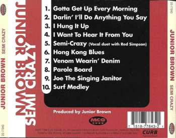 CD Junior Brown: Semi Crazy 639595