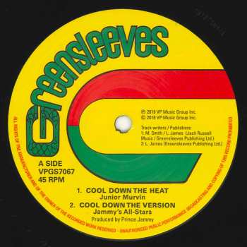 Album Junior Murvin: Cool Down The Heat / Run Down The World