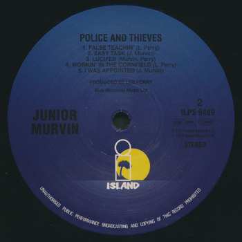 LP Junior Murvin: Police & Thieves 647761