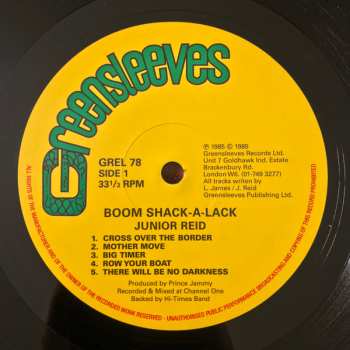 LP Junior Reid: Boom Shack A Lack 616601